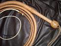 10ft Natural Tan 12 plait Indiana Jones Bullwhip 3H